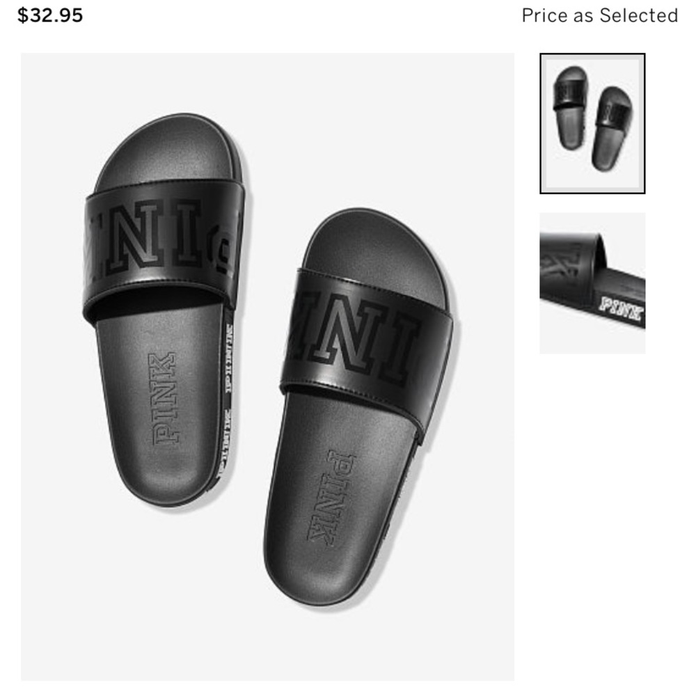 Single strap VS PINK slides